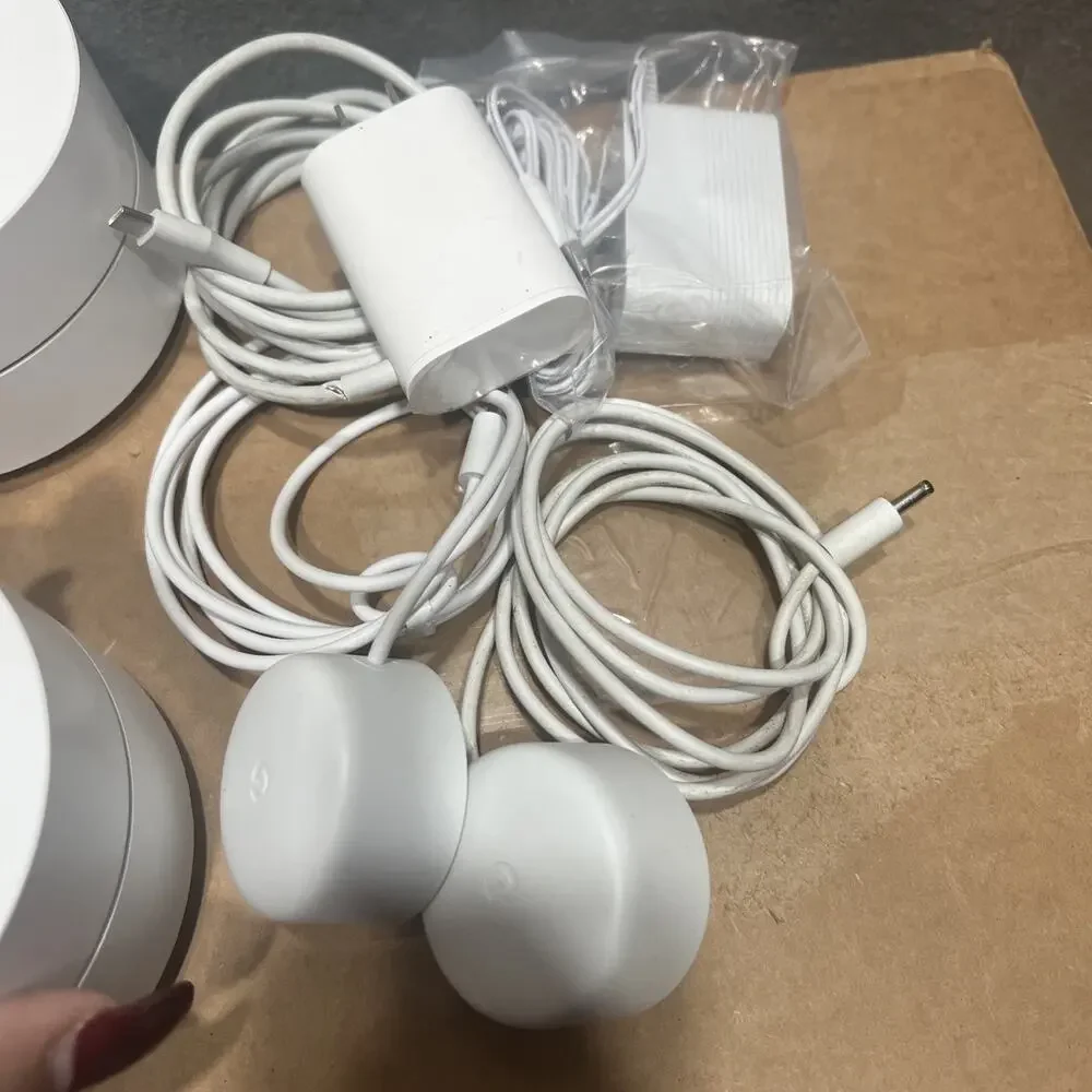 Lot of 5 Google Wifi Router Set Model AC-1304 Whole Mesh WiFi System Unit 4 Plug